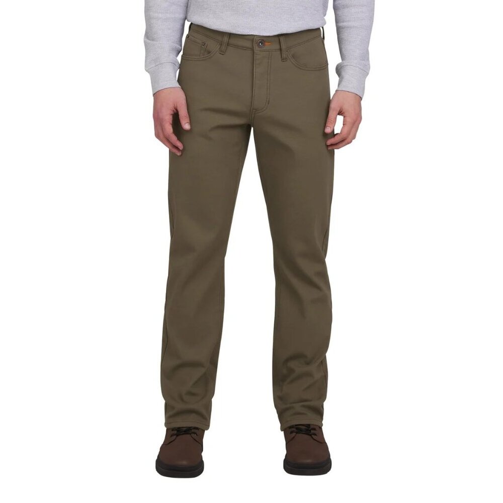 Weatherproof Vintage Men's Fleece Lined Canvas Pant